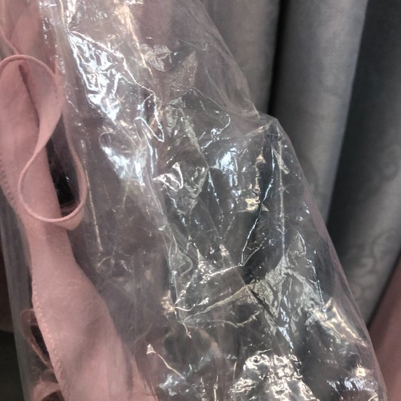 New Dusty Rose Gold Blush Sequin Dress, Aline Bridesmaid Formal Sparkle G&G - Picture 5 of 13